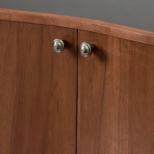 Emma Chamberlain Curved Bar Cabinet (28") | West Elm (US)