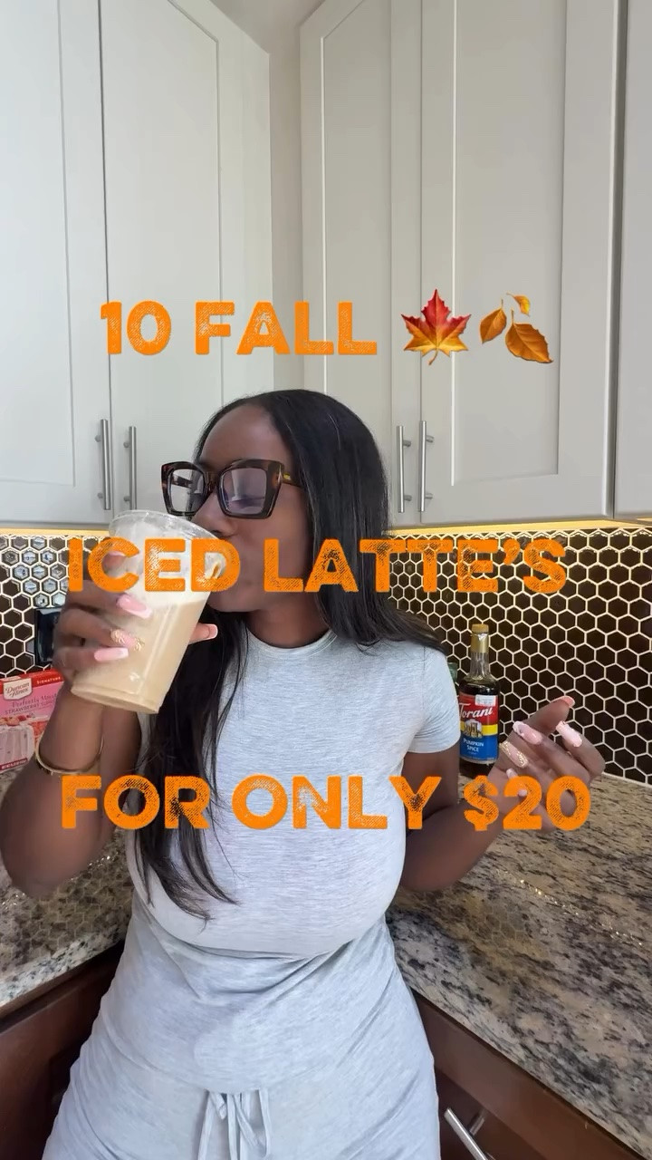 Iced coffee, fall lattes, pumpkin spice all the things that make the fall season feel warm and fuzzy 🎃🧋🍂

#LTKvlog #LTKfoodie #LTKSeasonal