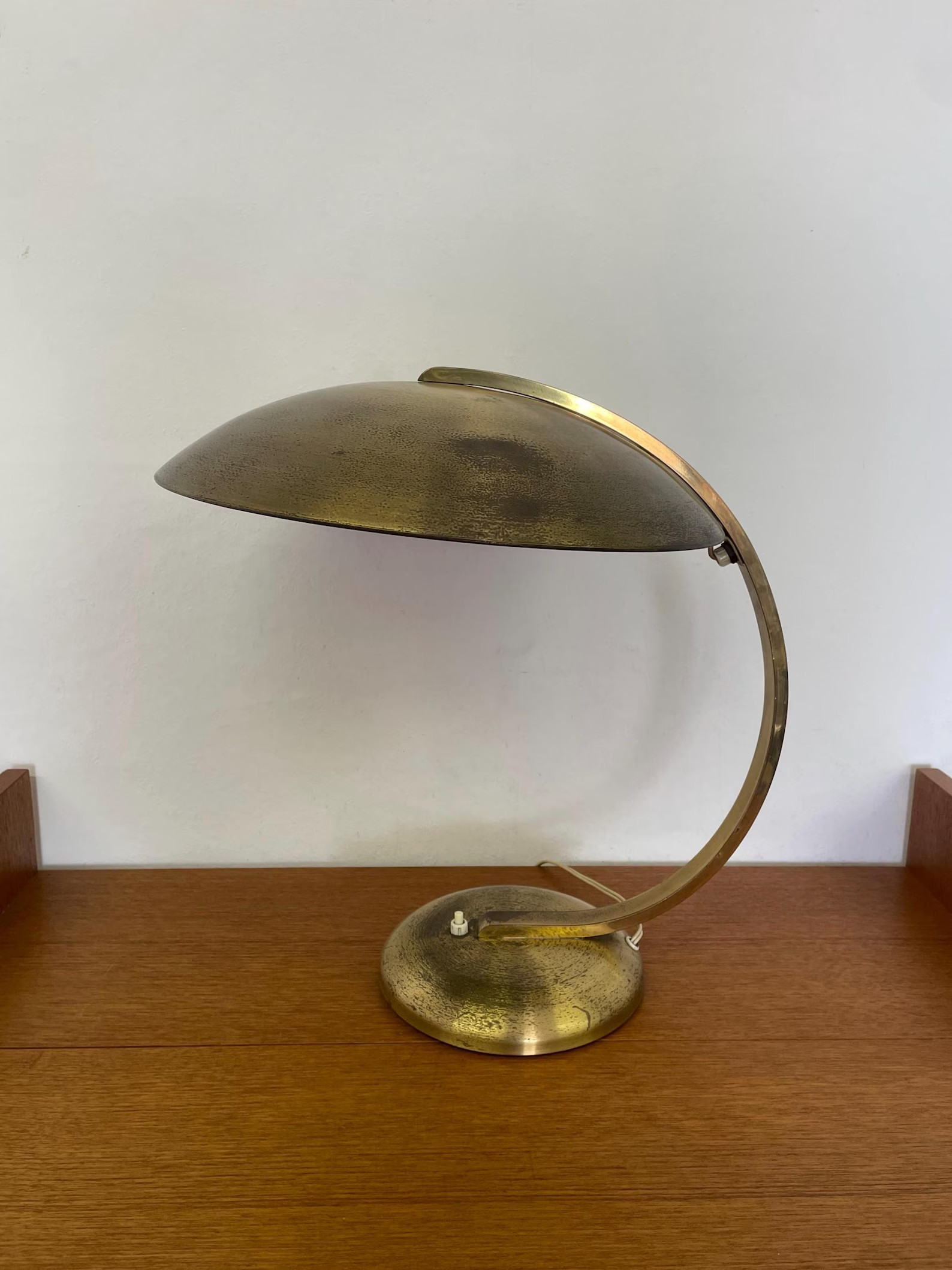 Bauhaus Table Lamp / Desk Lamp by Egon Hillebrand Made of Brass 30s 40s Vintage - Etsy | Etsy (US)