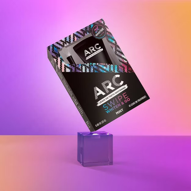 ARC Oral Care Leave on Teeth Whitening, 45 Treatments, 1 Wand and 1 Stand - 0.88oz | Target