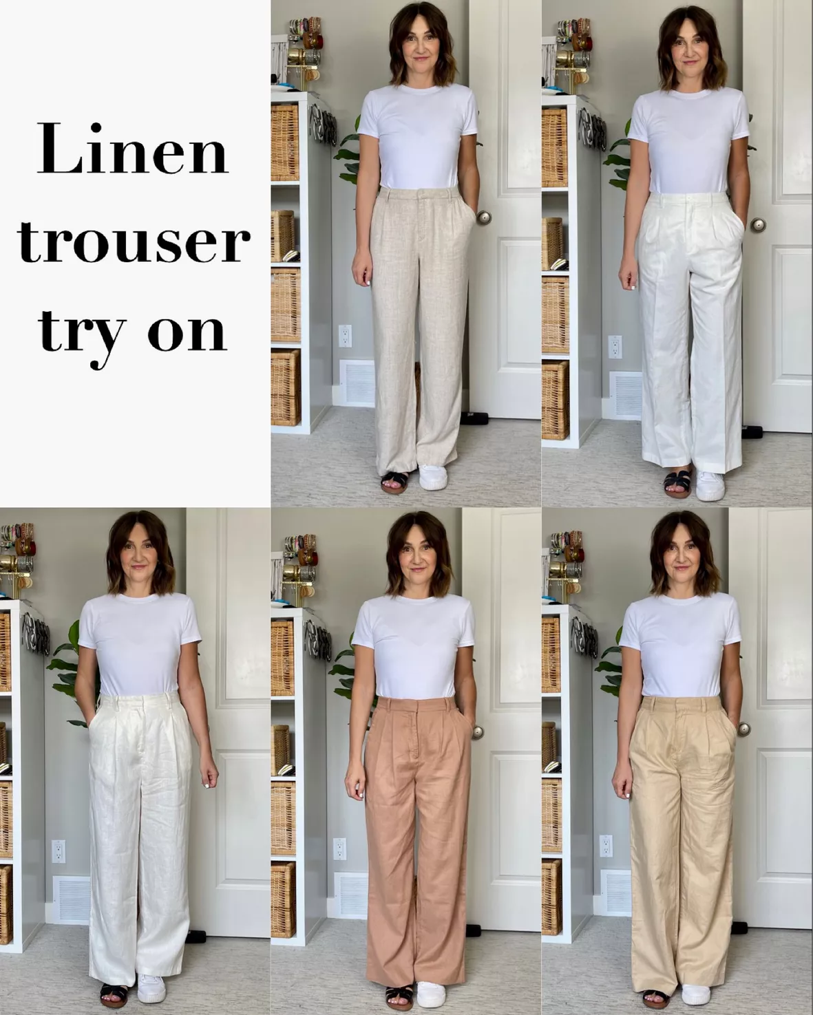Linen-blend Dress Pants curated on LTK