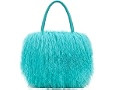 Women Luxury Real Curly Mongolian Lamb Fur Purse | Amazon (US)