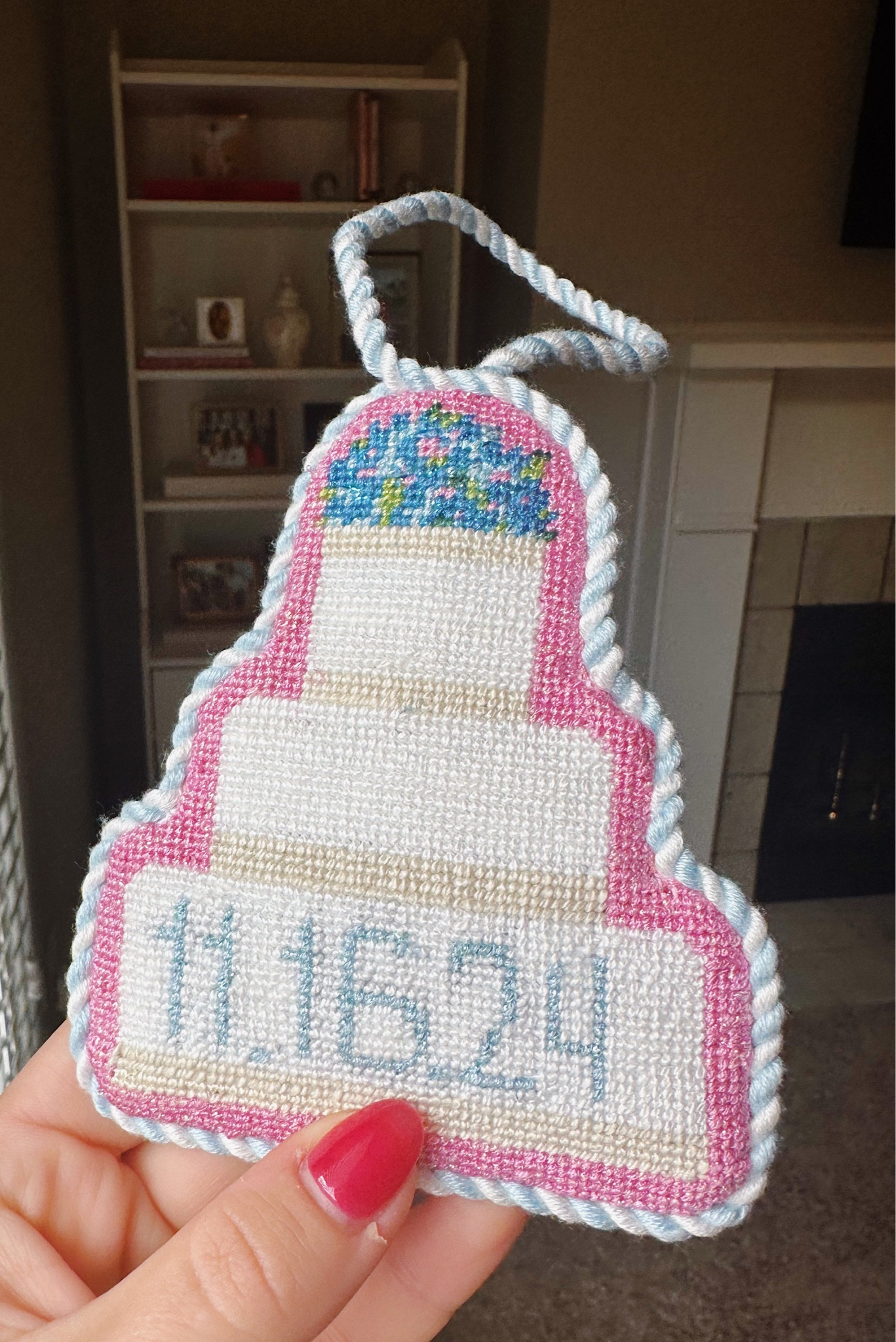 Wedding cake needlepoint project! I also linked some of my favorite wedding/bridal canvases and the finisher I used for this project🩷🪡👰🏽‍♀️💍

#LTKwedding