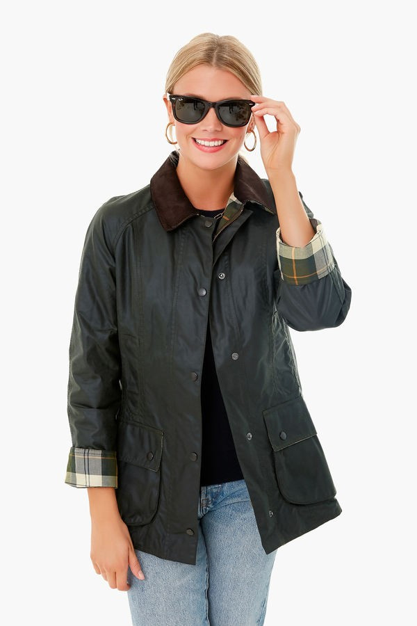 Sage Beadnell Wax Jacket | Tuckernuck (US)