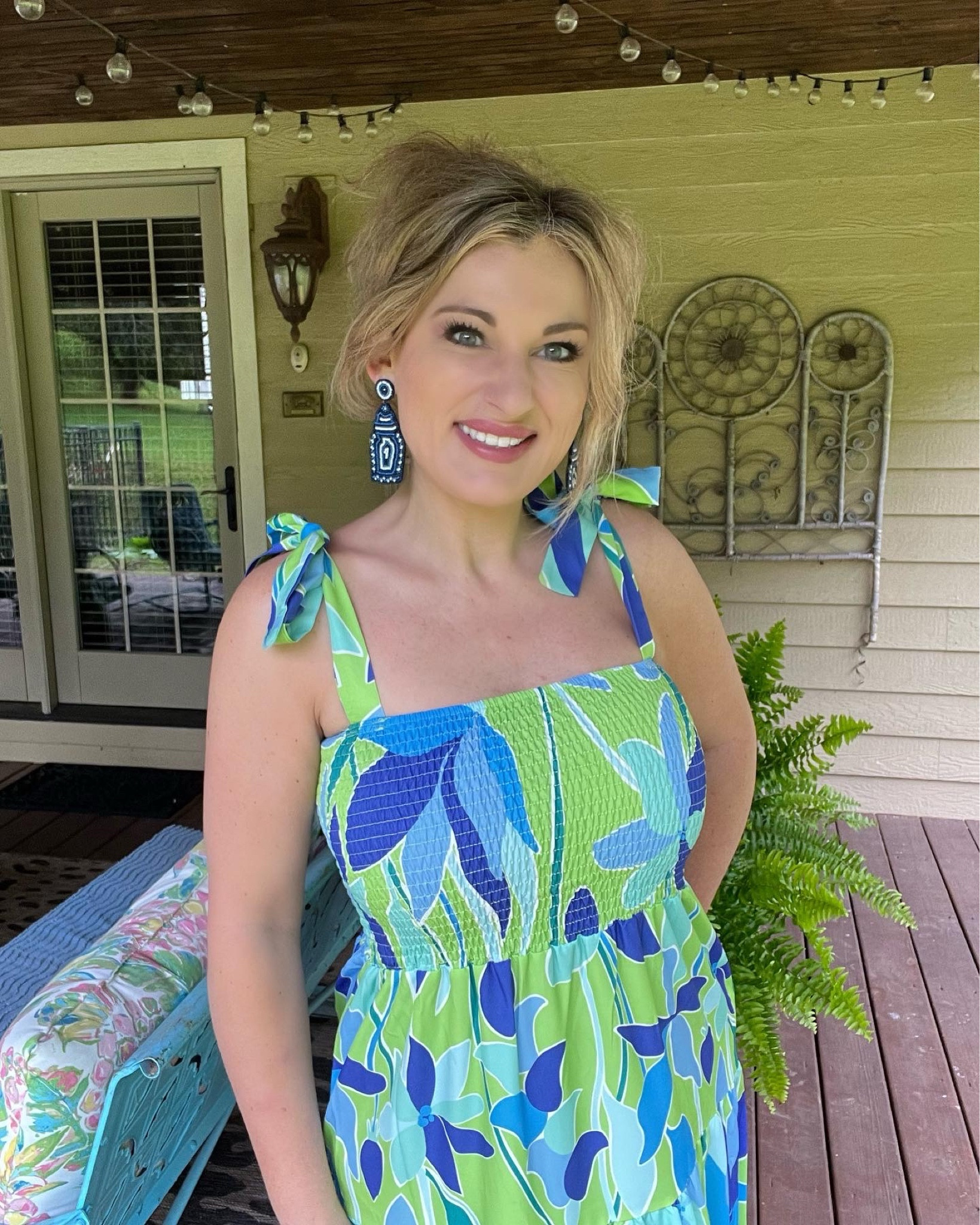 Summer dress. Vacation dress.  I’m wearing a large.  Guys true to size.

List Lerch. 

#LTKGiftGuide #LTKMidsize #LTKFindsUnder50