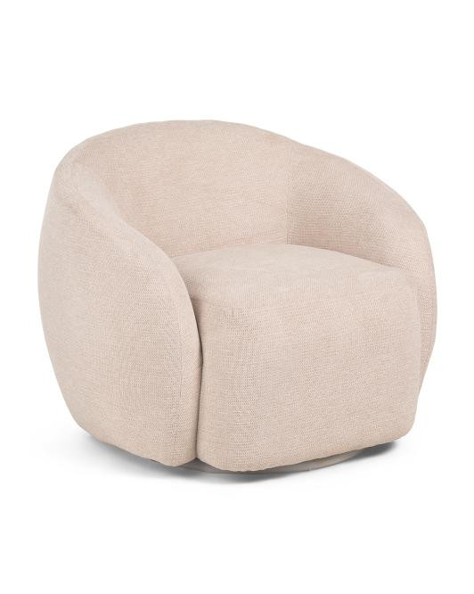 35x29 Swivel Tub Accent Chair | TJ Maxx