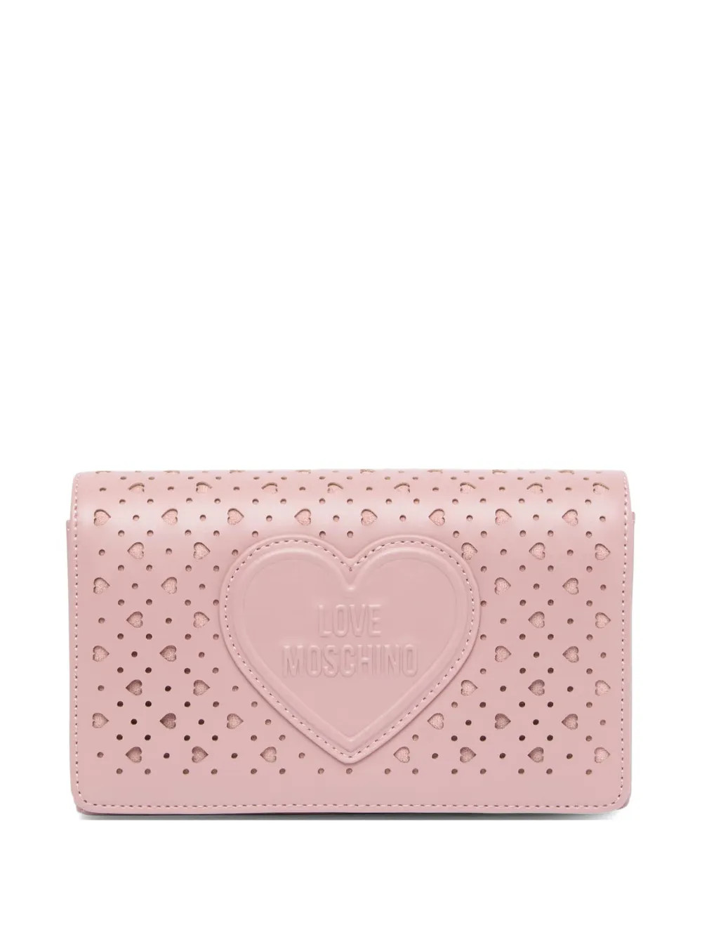 heart pierced clutch bag | Farfetch Global