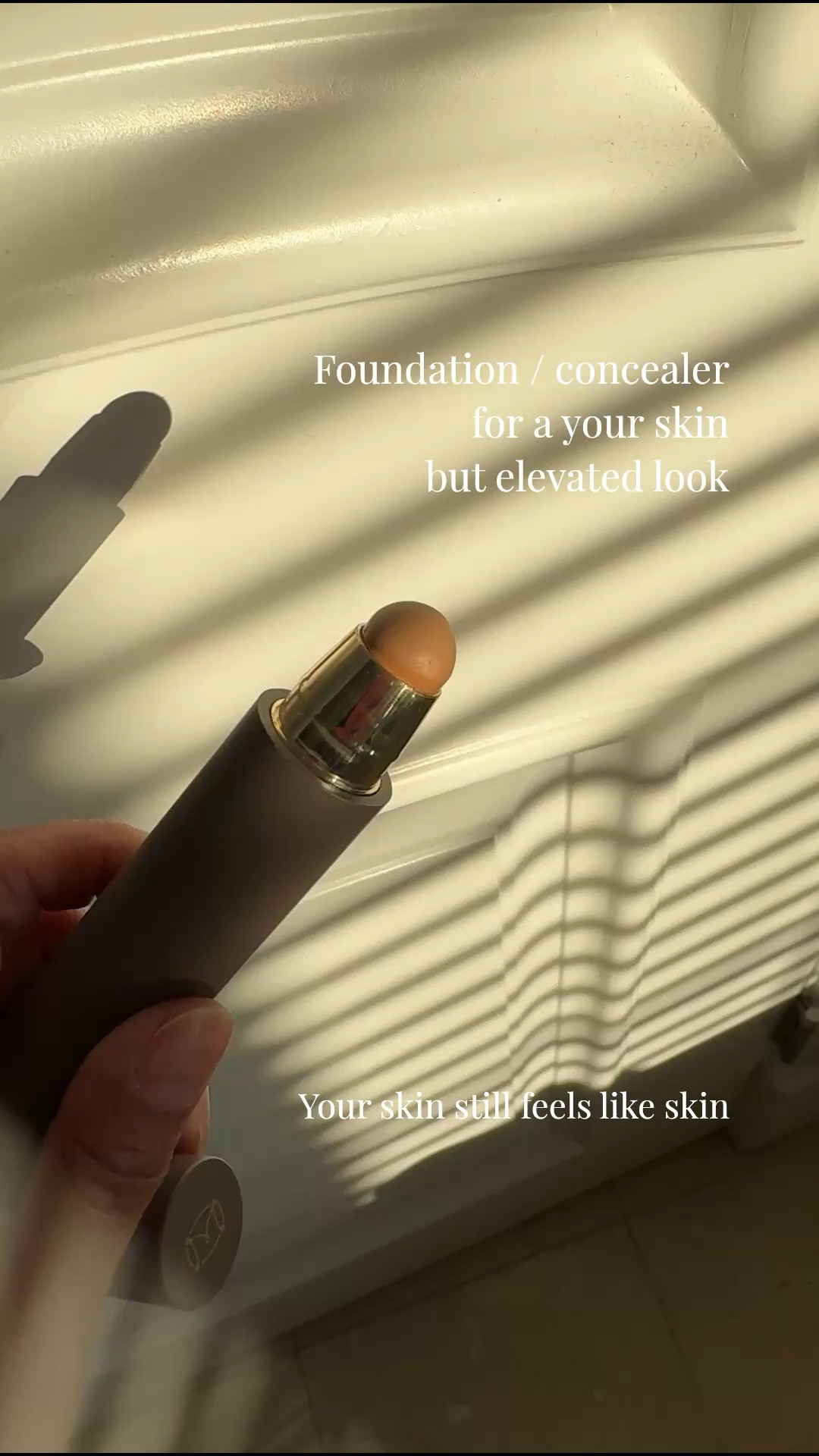 Simple makeup routine with clean beauty essentials from @Merit  #sponsored
- Great Skin serum hydrates your skin and leaves a healthy glow. Good prep for makeup or wear alone and go for polished no-makeup days. I’ve been using this light hydrating serum for the warmer months for a few years now. 
 - The Minimalist is a stick foundation that gives a your skin but elevated look. Your skin still feels like skin. I apply to areas that need a little lightening or love and then blend out all over my face with a brush. My shade: Suede
- Flush balm is another Merit product that has been with me for years. An all-time favorite blush because of its ease of use and natural look. Leaves a weightless healthy glow. Layers well for an evening as well. My new shade: Lusitano. (Shades Beverly Hills and Stockholm are my other favorites)
- Signature Lip Blush is a new product and I really like the texture. Applies smoothly and gives me the semi-matte look I want, with a moisturizing feel too. My shade: Vendome (pretty nude that also feels warm and summery)
 - I finished with brow pencil and mascara. 


#LTKmorningroutine #LTKOver40 #LTKBeauty