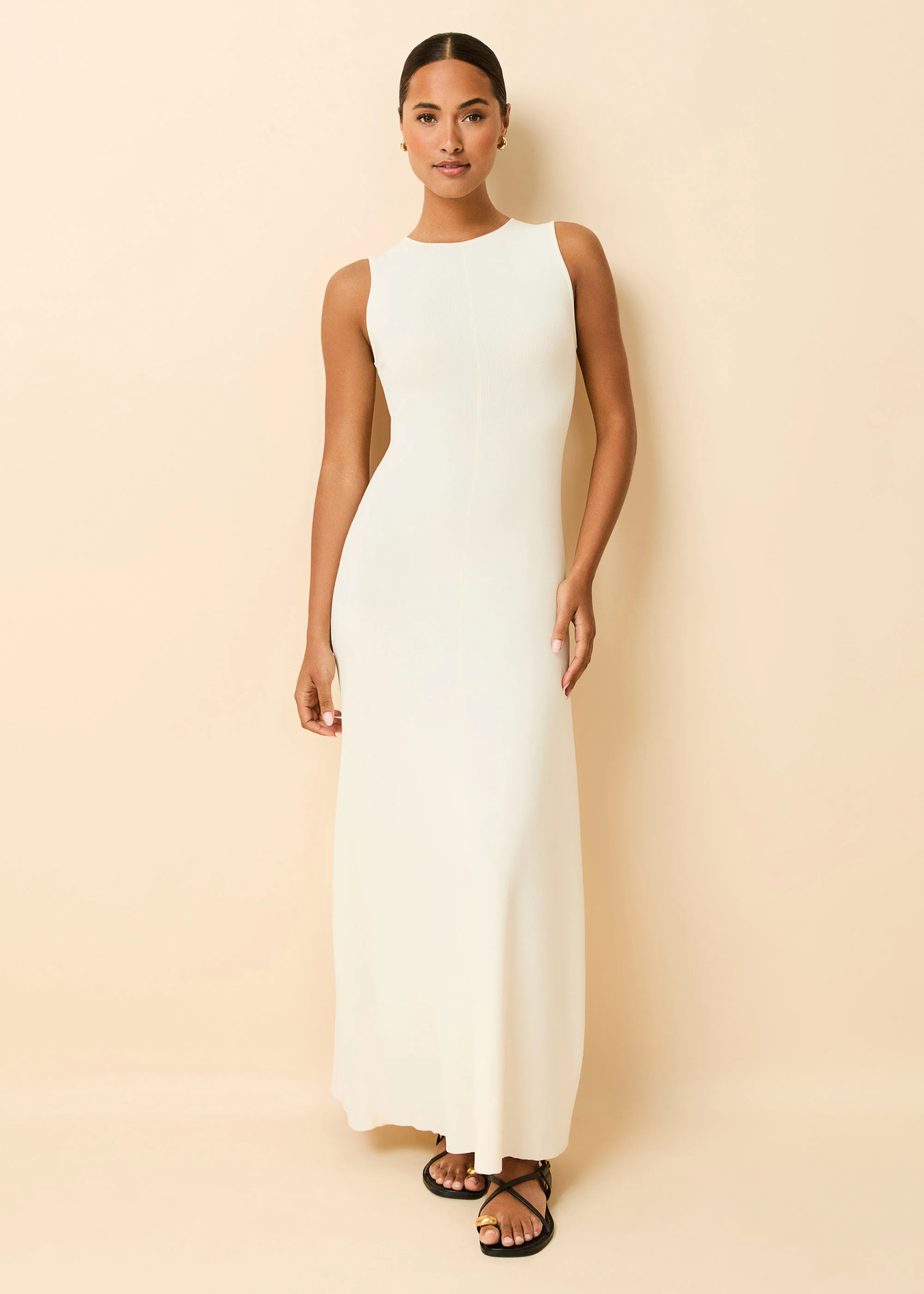 Lucerne Dress Brule | Solid & Striped