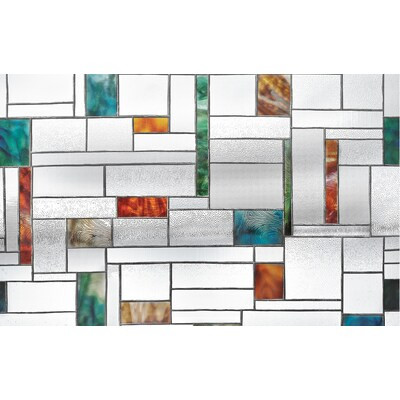 Artscape Melange 24-in x 36-in Melange Decorative Window Film | Lowe's