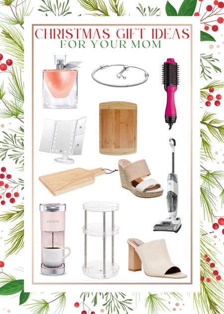 Gift ideas for your mom that she will surely love!
Cutting boards, charcuterie boards, wedge sandals, blow dryer, perfume, keurig, and bathroom storage!

#mom #gifts #christmas #christmasgift #bracelet #storage #bathroom #momchristmas #mother #mirror 

#LTKbeauty #LTKHoliday #LTKSeasonal