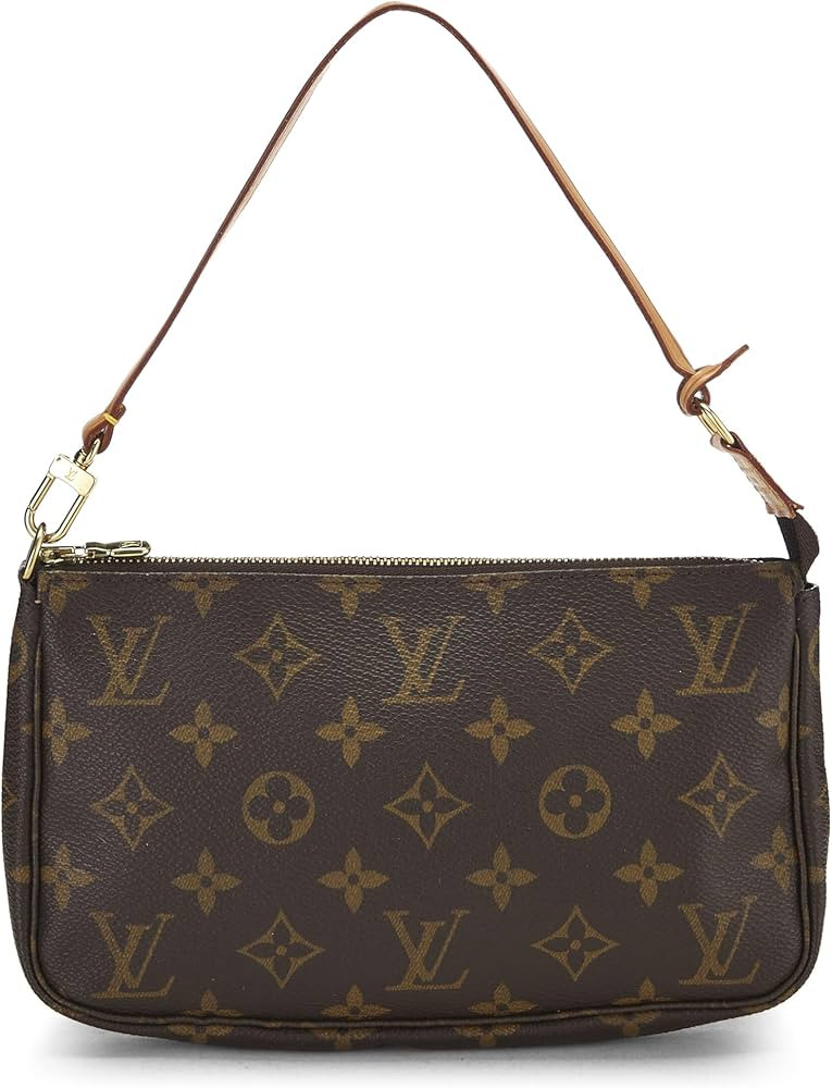 Pre-Loved Monogram Canvas Pochette Accessoires, Brown | Amazon (US)
