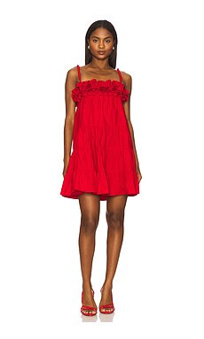 SAYLOR Carie Dress in Poppy from Revolve.com | Revolve Clothing (Global)