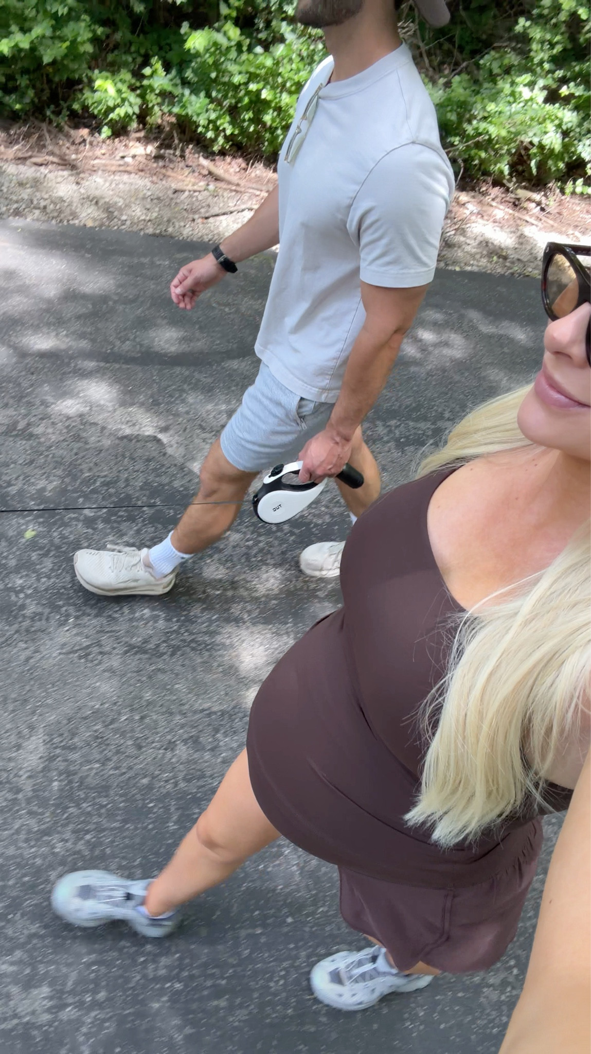 SIZE: med in top & bottom (color: hot fudge - sized up for pregnancy), shoes run tts! Also linked Cort’s outfit. #kathleenpost

Maternity activewear, workout wear, bump friendly

#LTKfitnessgoals #LTKActive #LTKBump