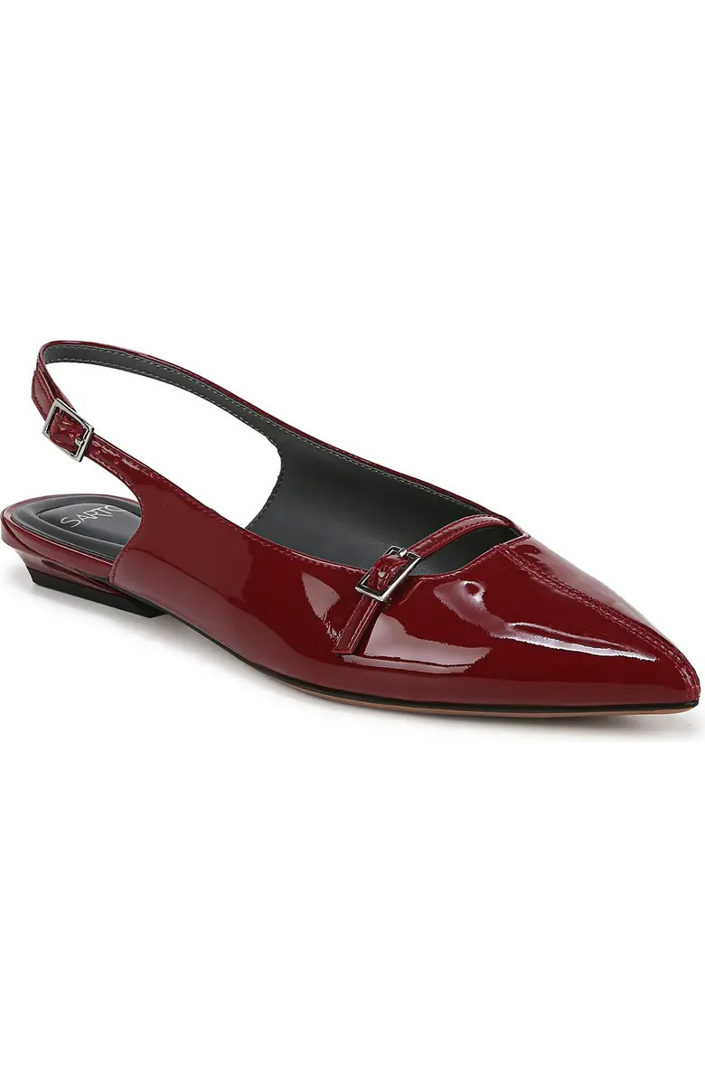 Emma Pointed Toe Slingback Flat (Women) | Nordstrom