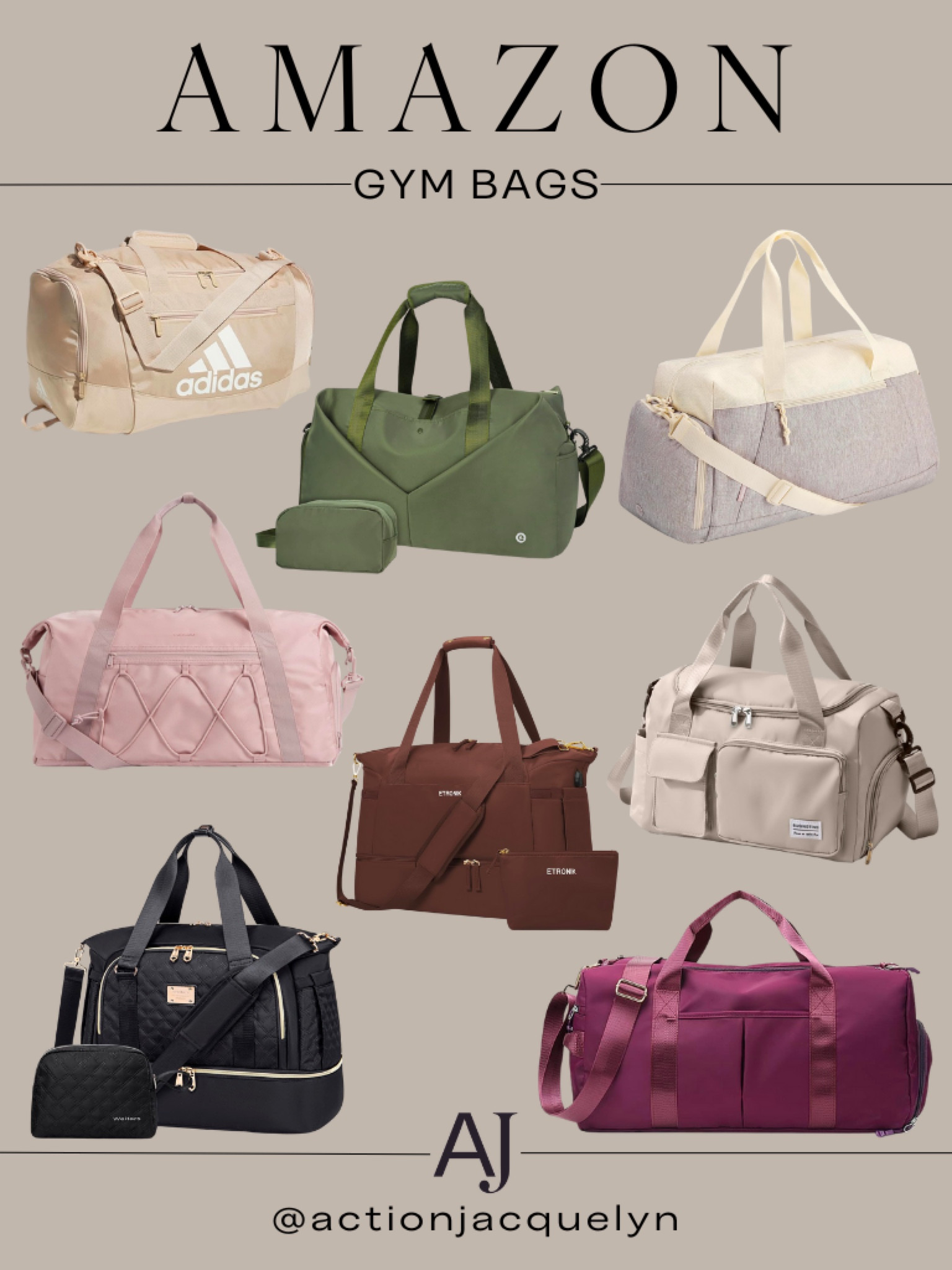 Ready to pack up and go! These versatile gym bags/duffel bags from Amazon are the ultimate gifts for fitness enthusiasts or travelers. Stylish, spacious, and practical for any adventure!
#GymBags #DuffelBags #FitnessLoverGifts #TravelEssentials #AmazonFinds #FitTravel #AdventureReady #FitnessGear #GiftsForTravelers #GymLife #VersatileBags #TravelInStyle #GiftIdeas #AmazonFashion



#LTKtravel #LTKGiftGuide #LTKitbag