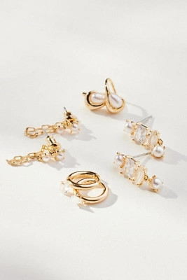 Birthstone Earrings, Set of 4 | Anthropologie (US)