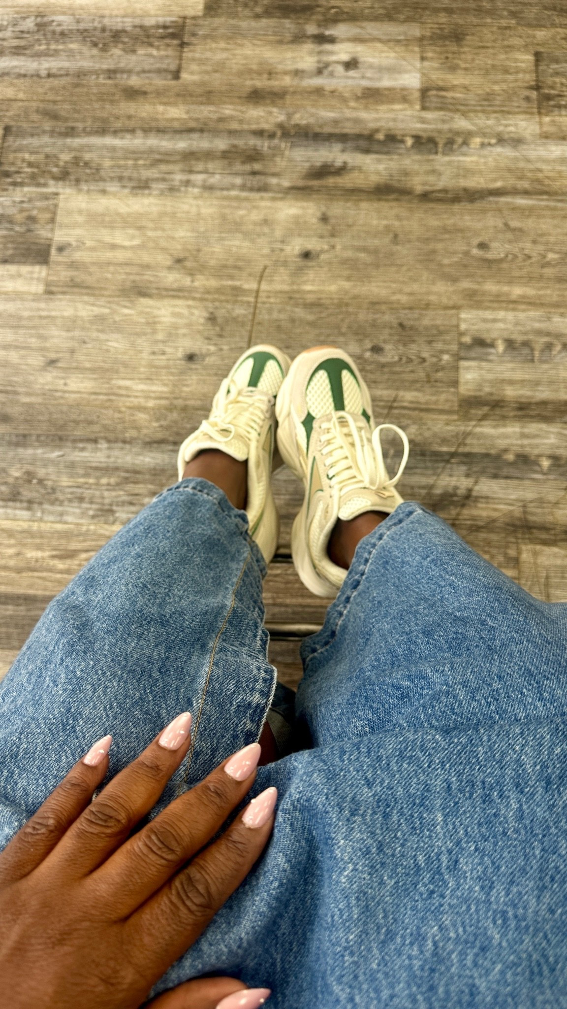 I was on the hunt for cute sneakers for running errands, and i found these at TJ Maxx. I love the colorway for summer!  💚✨💚

#LTKootd #LTKPlusSize