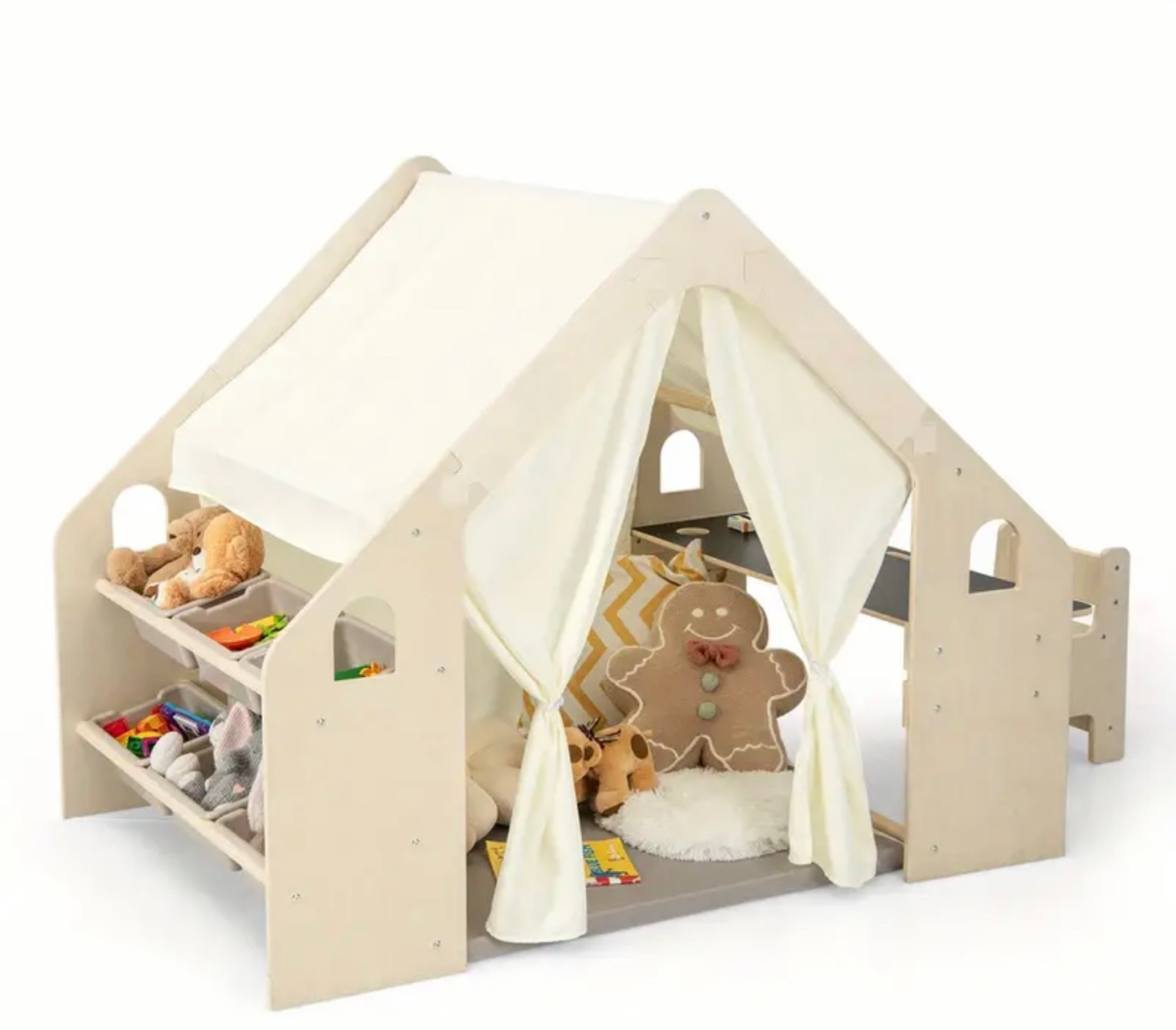 Cutest play room find! This has storage, a canopy play tent and a shelf to do homework ! Comes with a little chair! 



#LTKKids #LTKHome #LTKBaby