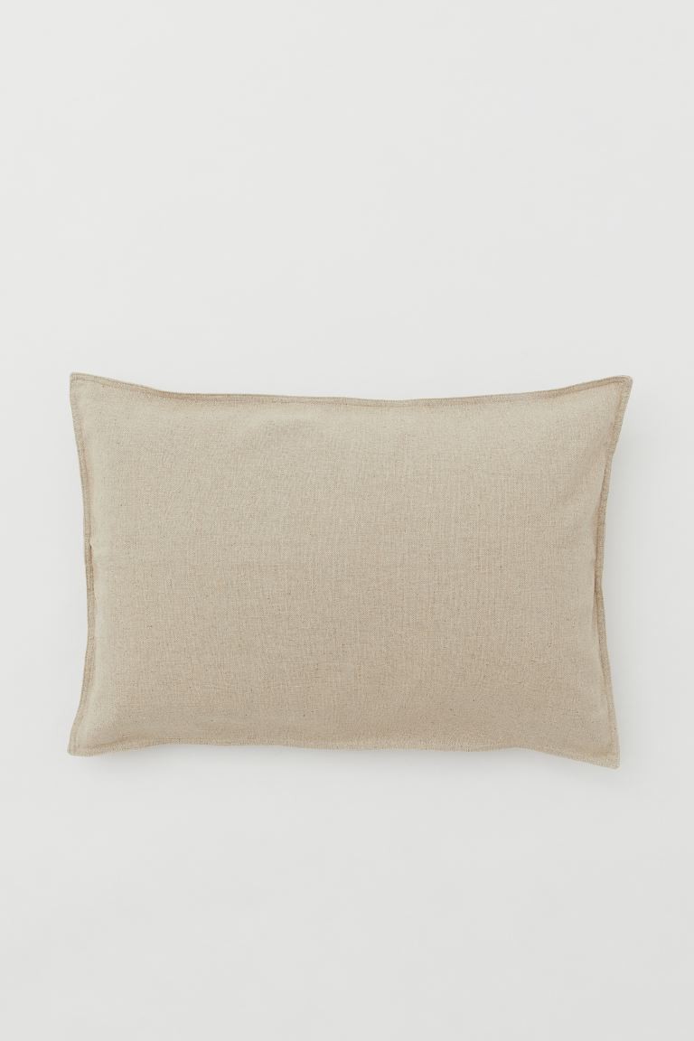 Linen-blend Cushion Cover | H&M (US + CA)