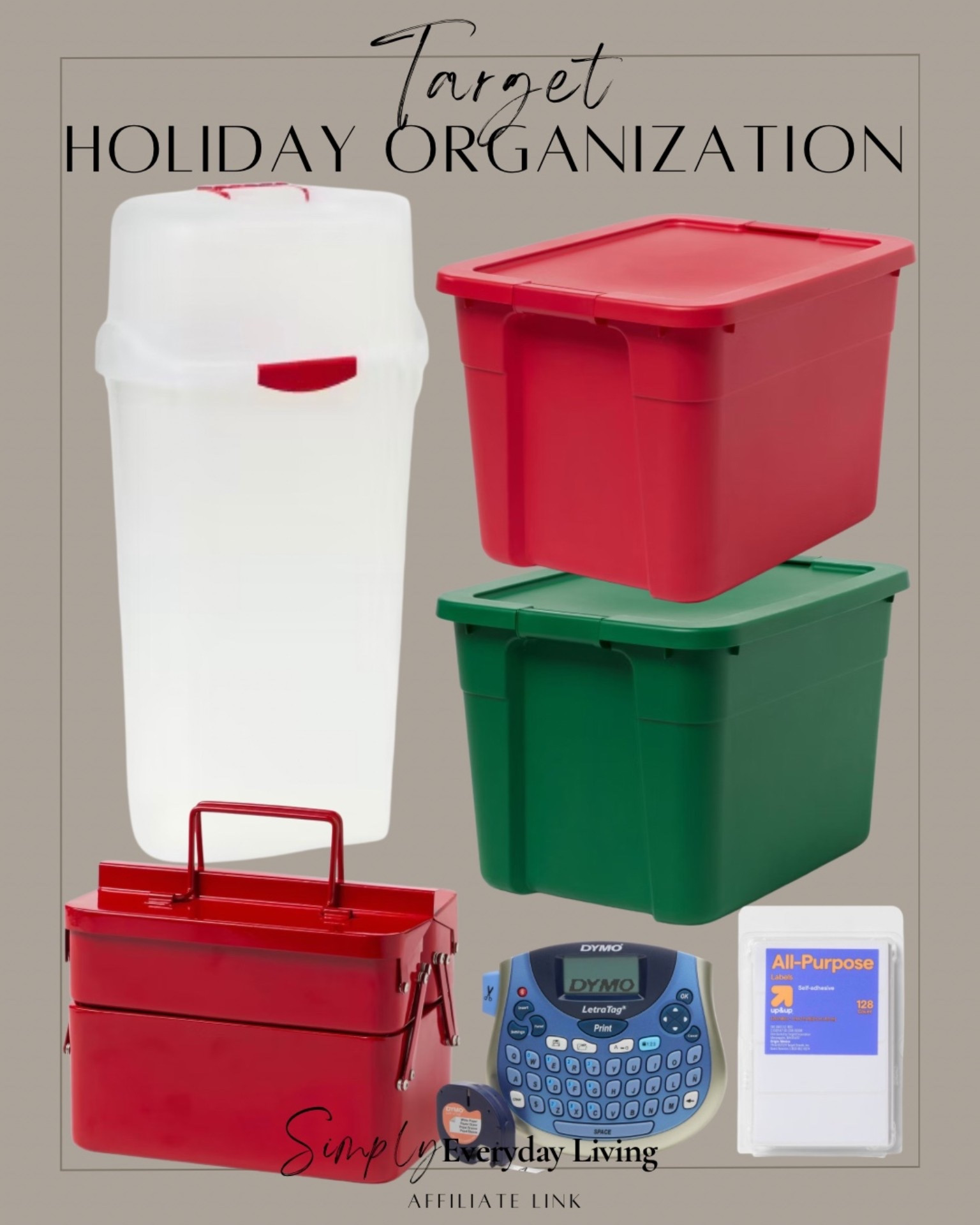 Target holiday organization 

#LTKSaleAlert #LTKHoliday