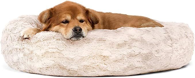 Best Friends by Sheri The Original Calming Donut Cat and Dog Bed in Shag Fur, Machine Washable | Amazon (US)