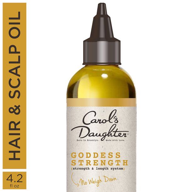 Carol's Daughter Goddess Strength 7 Oil Blend Scalp & Hair Oil w/ Castor Oil, 4.2 fl oz | Walmart (US)