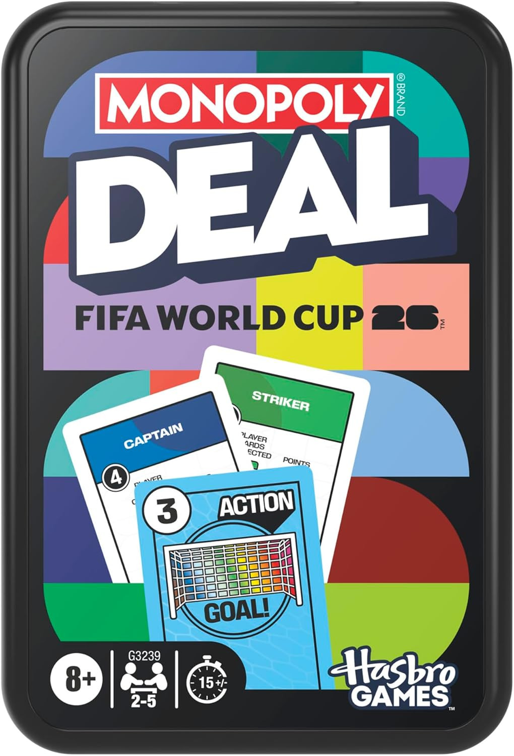 Monopoly Deal FIFA World Cup 2026 Edition Game – Officially Licensed FIFA World Cup Football Ca... | Amazon (UK)