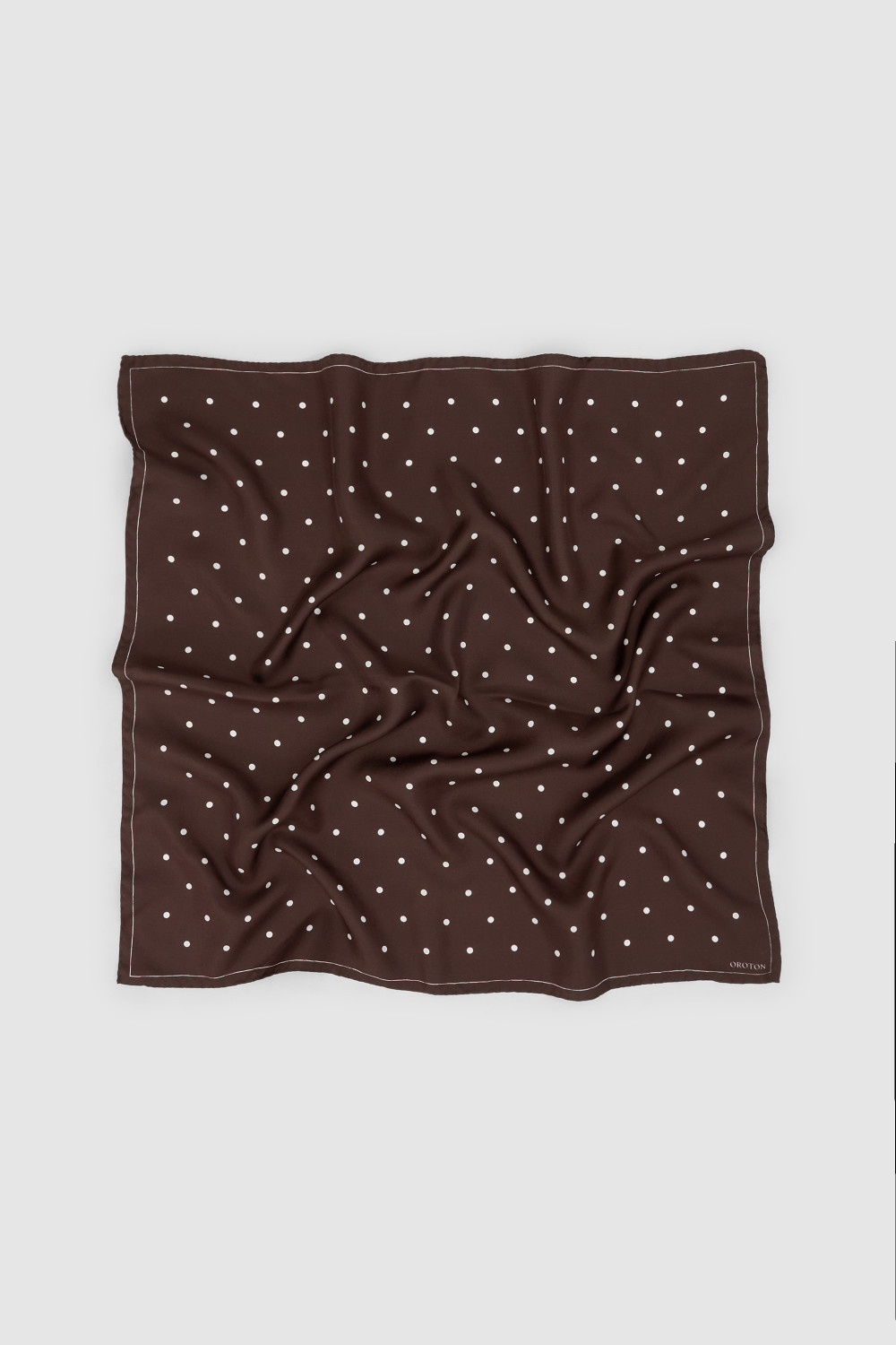 Graphic Spot Silk Scarf | Oroton