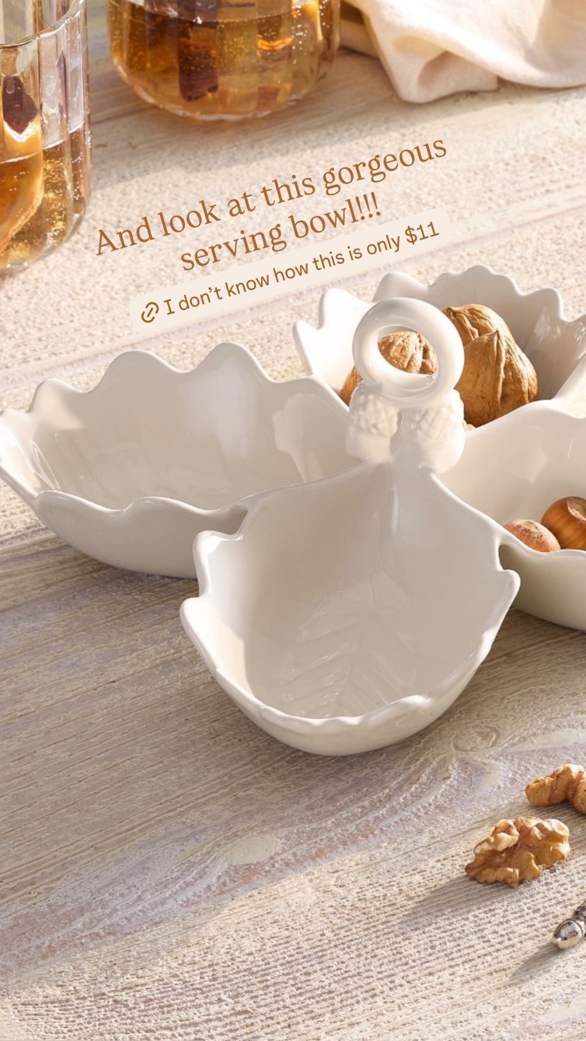 And look at this gorgeous serving bowl!!!

#LTKHome #LTKSeasonal
