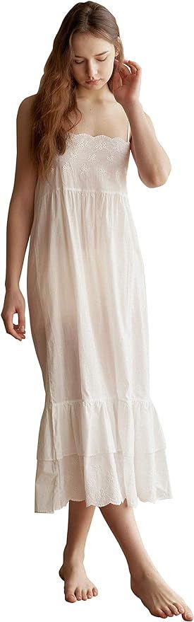 Ullala pajamas for women, vintage sensibility one piece night gown sleep wear | Amazon (US)