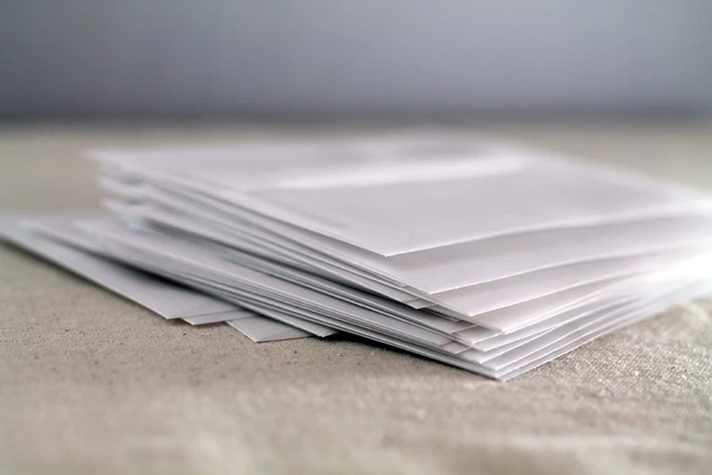 A7 5x7 Translucent Envelopes - A7 Vellum Envelopes - White - A7 size (5 1/4" x 7 1/4") - Transpar... | Etsy (US)