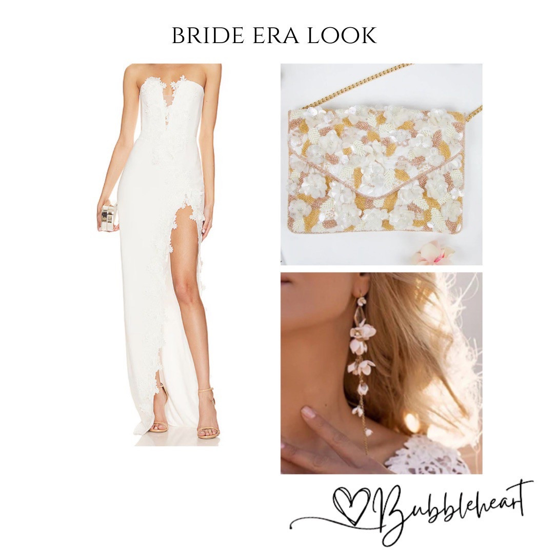 Bride Era Look White Dress 💍 

Wedding dress, engagement dress, engagement photo dress, engagement pic outfit, elopement dress, court house wedding dress, beach wedding dress, bridal shower dress, engagement party dress, party dress, white dress, rehearsal dinner dress, white party, short white dress, midi dress, dress with bow, white sequin dress, midi dress, white dress with rosette, budget bridal look, budget bridal dress, white dress sheer sleeve, floppy white dress, fun detail white dress, long white dress, white dress with cut out, touched white dress, corset white dress, tulle white dress, white romper, white romper with bow, reception party dress, reception party look



#LTKWedding