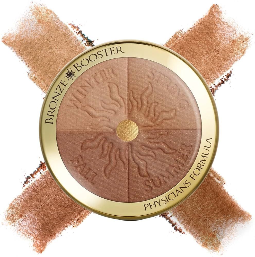 Physicians Formula Bronze Booster Glow-Boosting Season-to-Season Medium-to-Dark Bronzer Makeup Po... | Amazon (US)