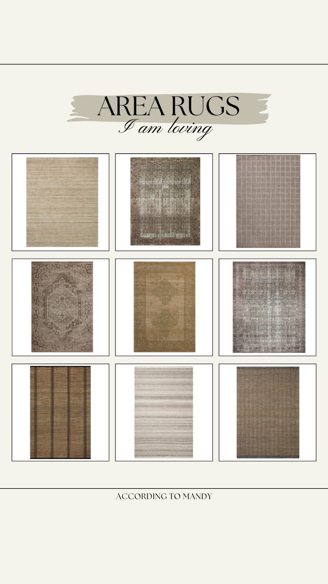 Area Rugs I am loving! 

area rugs, rugs, wayfair, loloi rugs, living room rug, magnolia home

#LTKStyleTip #LTKHome