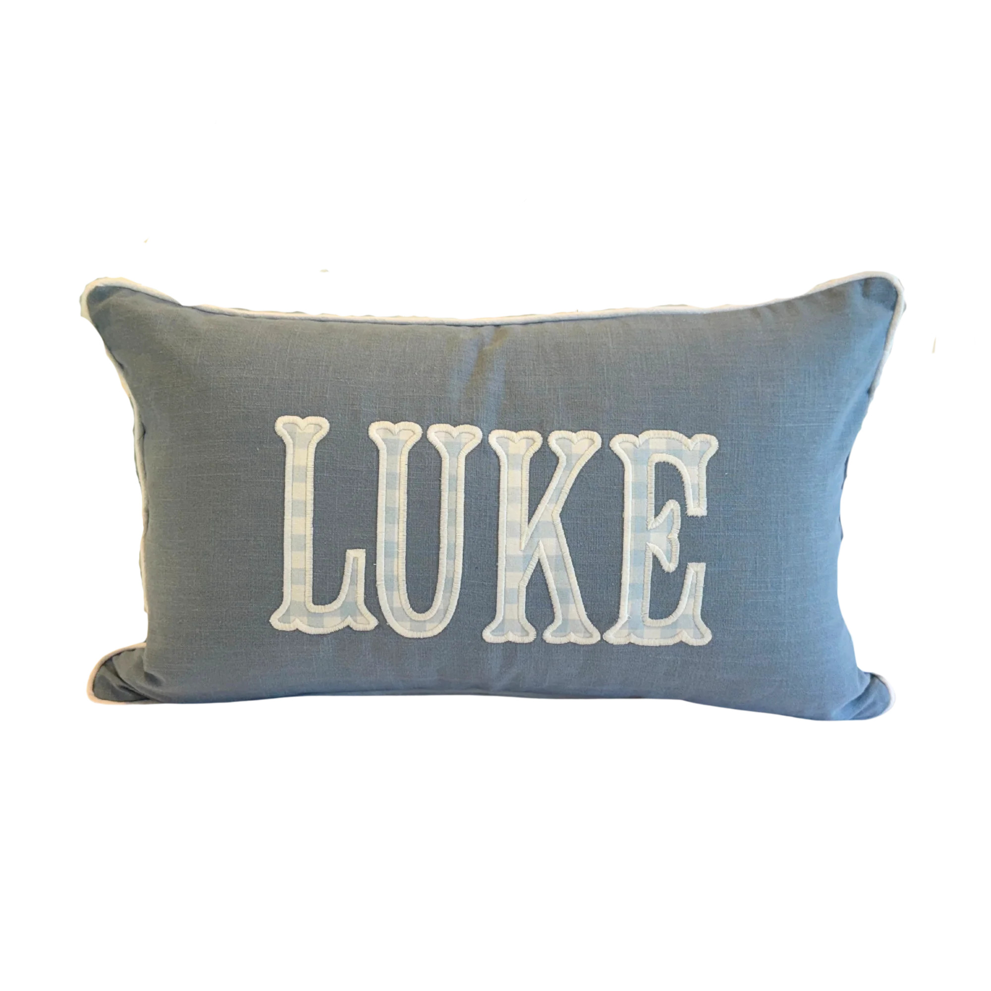 12x20 Colored Classic Pillow Cover | Rooney Embroidery