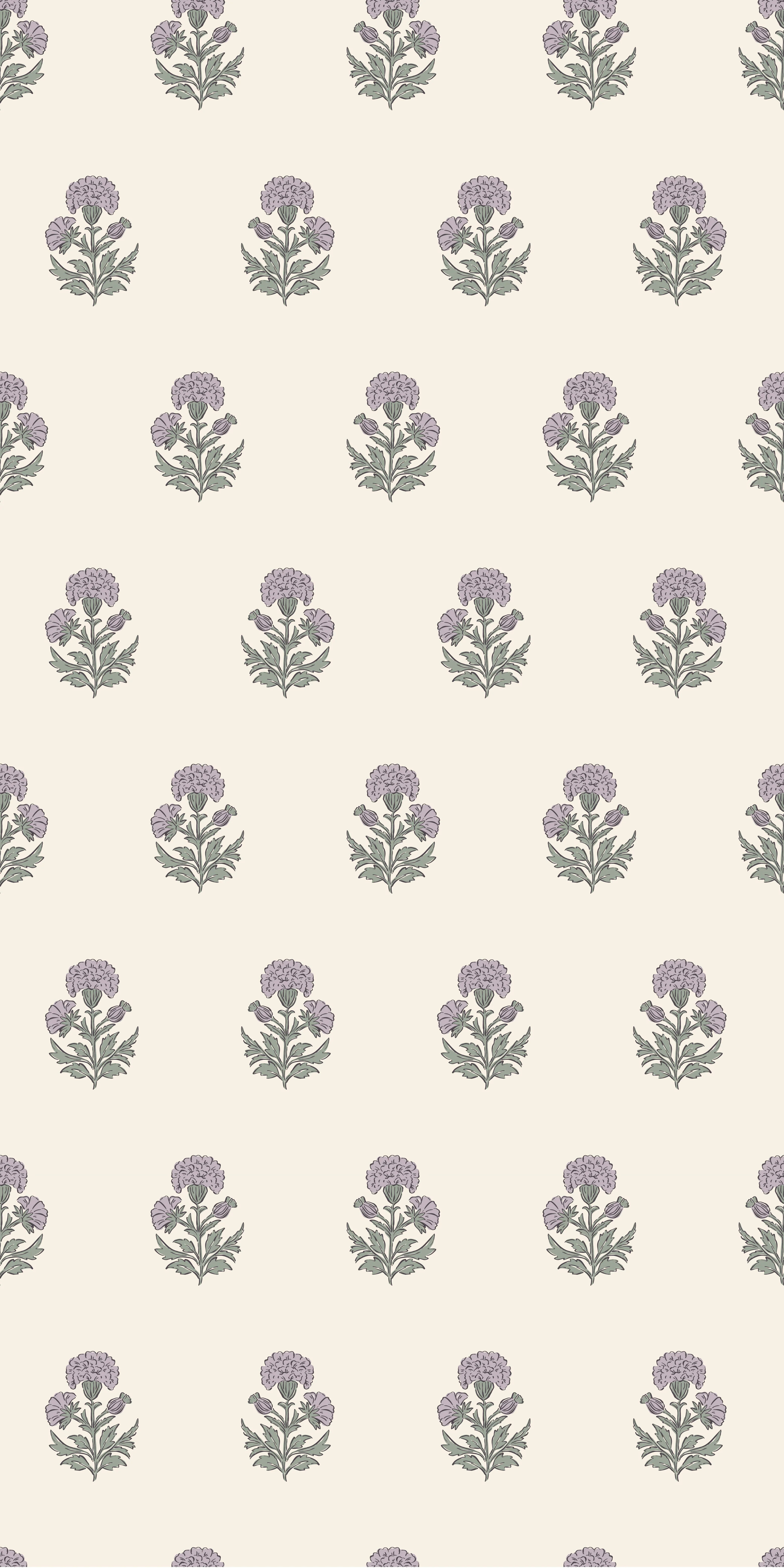 Marigold Block Print | Chasing Paper