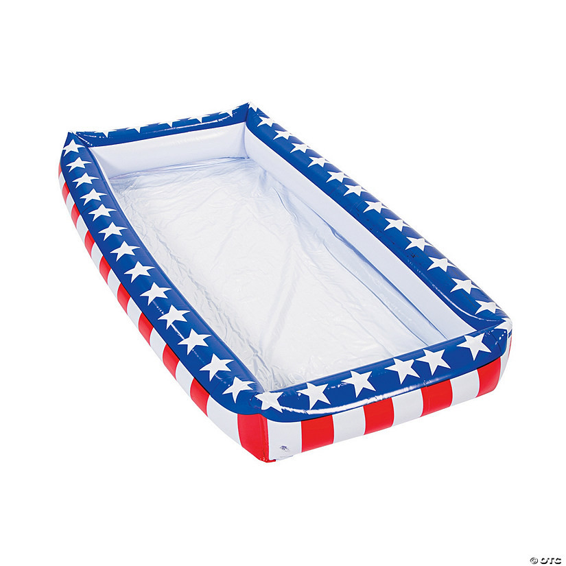 Patriotic Inflatable Buffet Cooler | Oriental Trading Company