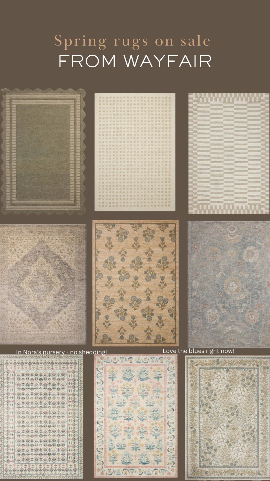 Presidents’ Day sale spring rugs! @Wayfair #wayfairpartner #springsale #ad #wayfair 

#LTKSeasonal