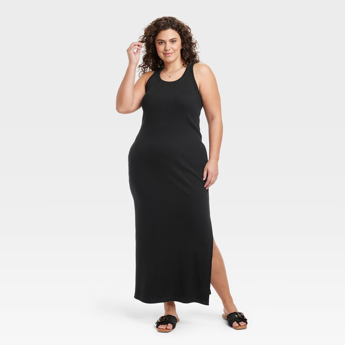 Women's Rib-Knit Maxi Bodycon Dress - Universal Thread™ | Target