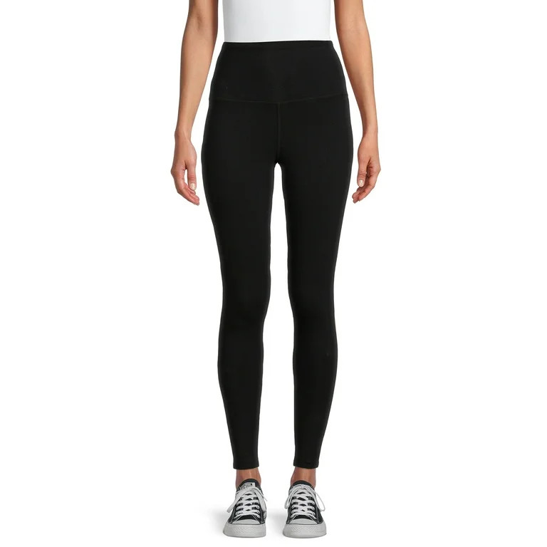 Jockey Essentials Women's Cotton-Blend 7/8 Leggings - Walmart.com | Walmart (US)