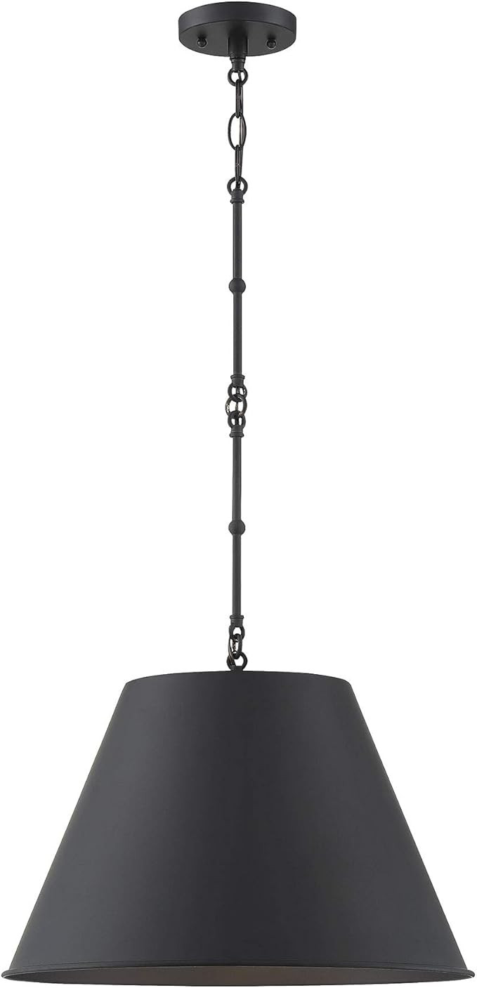 Savoy House 7-132-1-89 Alden 1-Light Black Pendant (12" W x 9" H) | Amazon (US)