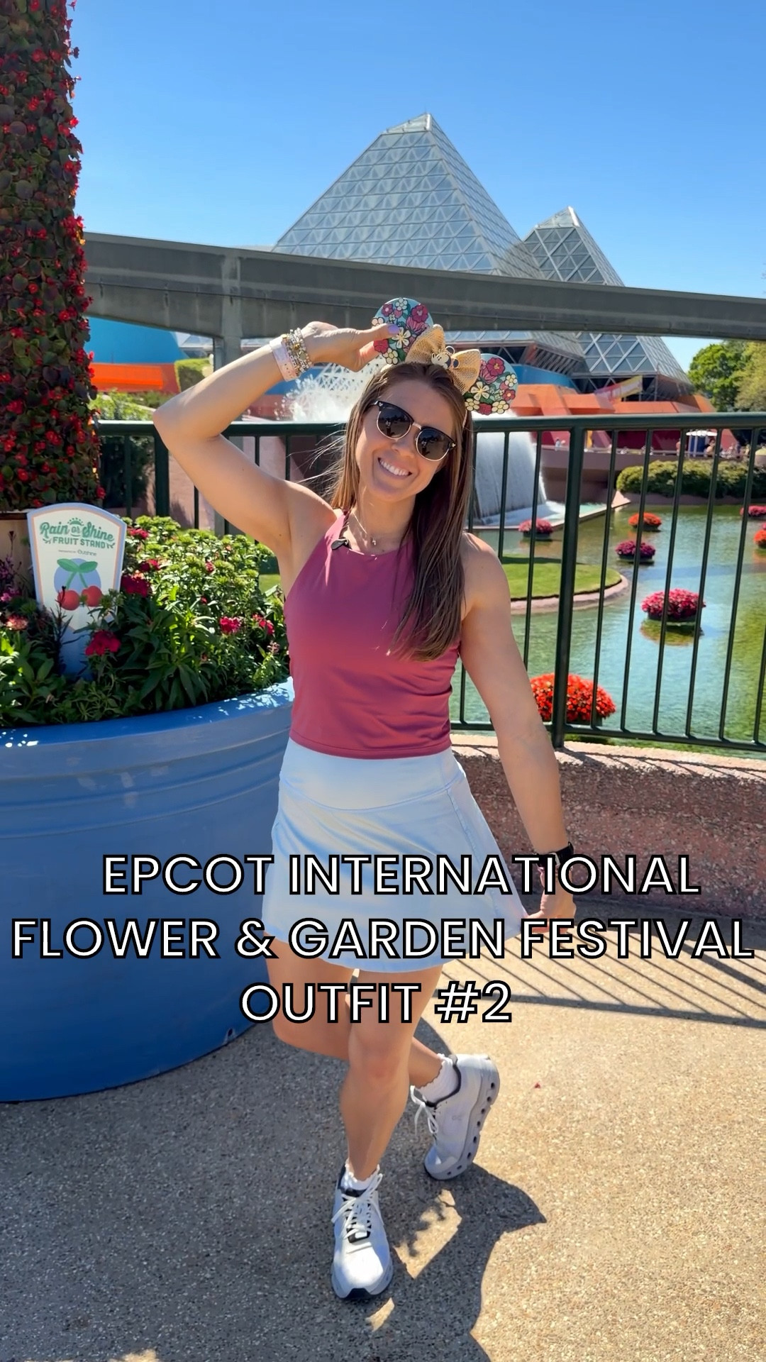 Outfit #2 for Epcot’s Flower & Garden Festival and this one might be a favorite 💐✨

I pulled out one of my all-time favorite pairs of ears from Port Orleans Riverside (they just feel extra special 🤍) and paired them with my go-to Crowned Athletics skort in Sky Prism, because cute + comfortable is always the goal for a full park day.

This look was perfect for walking World Showcase, snacking my way around the festival, and staying cool in that Florida sunshine ☀️🌸

Linking a few key pieces so you can recreate the look for your next spring Disney day! ✨


Epcot outfit • Flower & Garden Festival outfit • Disney spring outfit • Disney park style • Crowned Athletics skort • Disney ears outfit

#LTKFestival #LTKActive #LTKootd