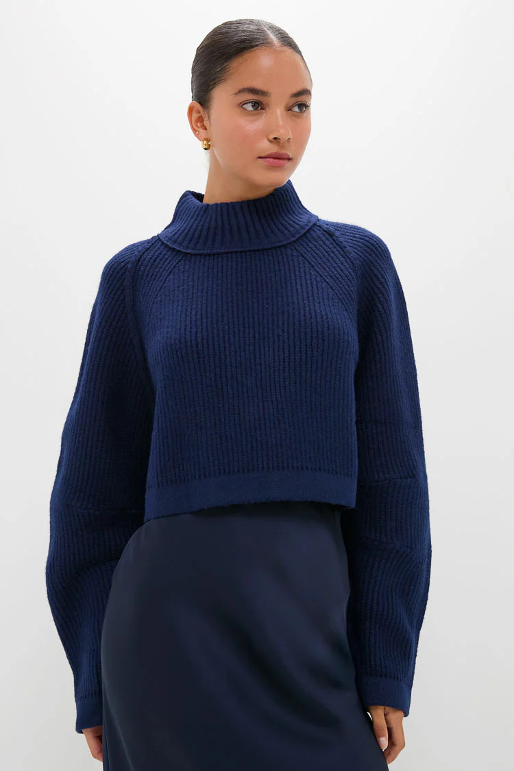 Navy Odette Sweater | Tuckernuck (US)