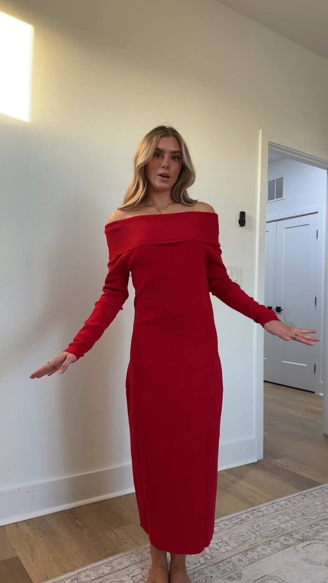 Amazon size small Wenrine Womens Off The Shoulder Bodycon Sweater Dress 2025 Elegant Long Sleeve Cocktail Party Midi Maxi Dresses

#LTKootd #LTKFindsUnder50 #LTKSaleAlert