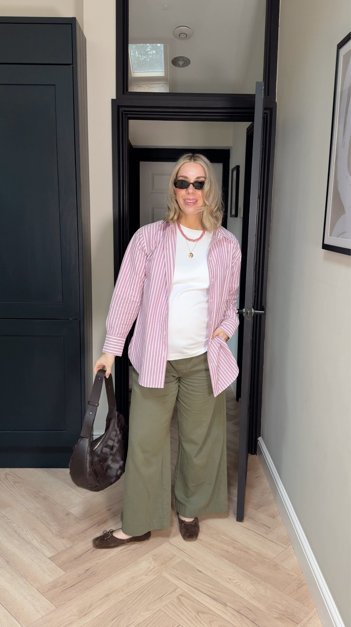 What I’m wearing at 7 months pregnant and still refusing to buy maternity clothes! Fun fact, I bought 1 pair of jeans that were good but now they don’t fit over my bum and thighs 🤪

#LTKstyletip #LTKmaternity #LTKspring