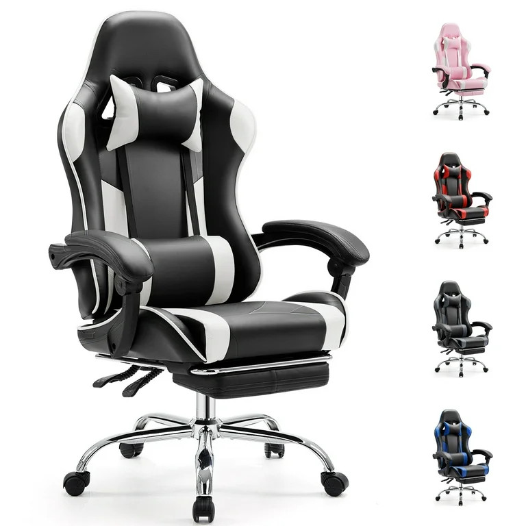 EDX Ergonomic Gaming Chair High Back Office Chair with Lumbar Support and Adjustable Armrests Swi... | Walmart (US)