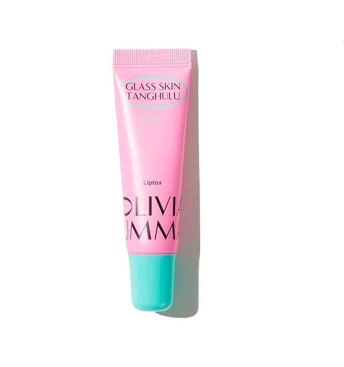 Glass Skin Tanghulu Liptox Mint for Dry Cracked Lips, Infused with Macademia Seed Oil, Peppermint... | Amazon (US)