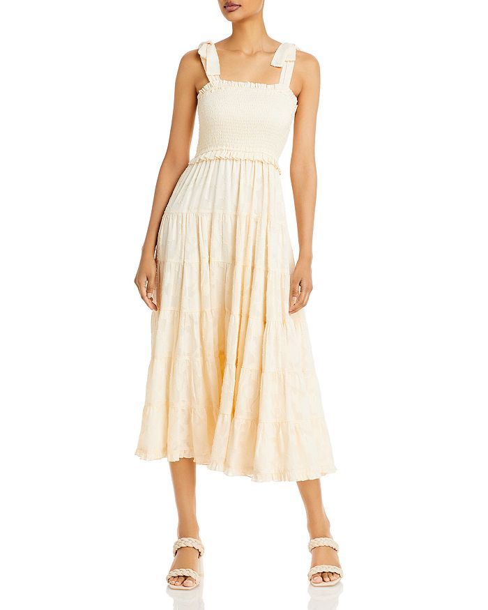 Smocked Midi Dress - 100% Exclusive | Bloomingdale's (US)