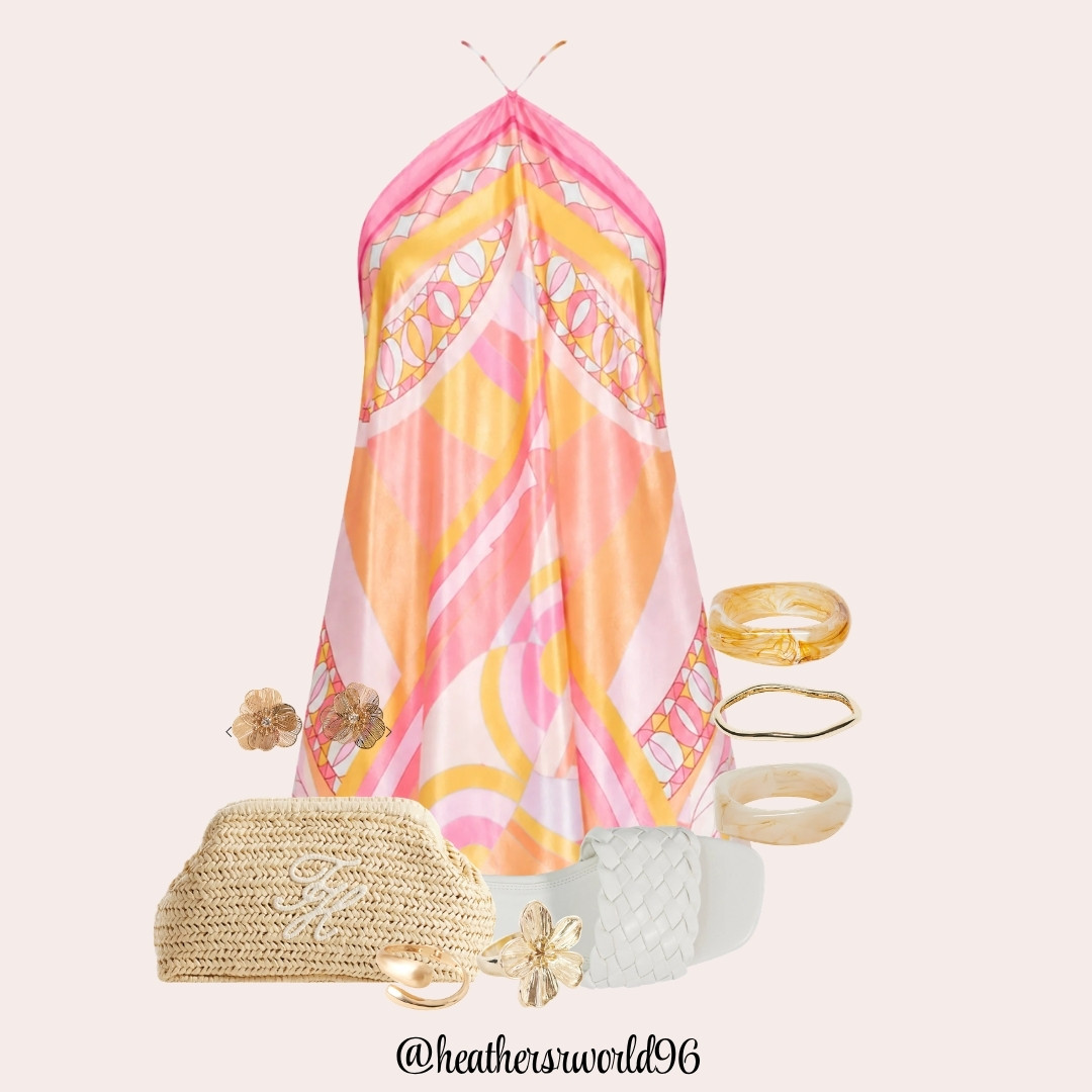 Hawaii evenings 🌺🌴 The prettiest pop of pink, yellow & orange — paired with a raffia clutch and white sandals for the easiest holiday evening look.

#HawaiiStyle #HawaiiOutfits #HawaiiEvenings #AlohaStyle #IslandStyle #TropicalStyle #ResortWear #VacationOutfit #HolidayStyle #FashionLookbook #OutfitInspo #LTKStyle #lookbook #noughtsandkisses #dress #outfitinspo 

 #LTKuk #LTKsummer #LTKpartywear